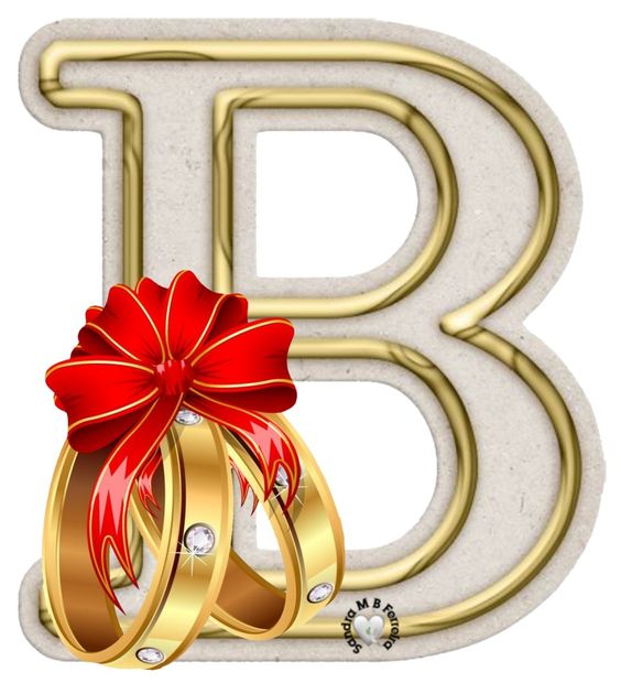 B Letter Name Image