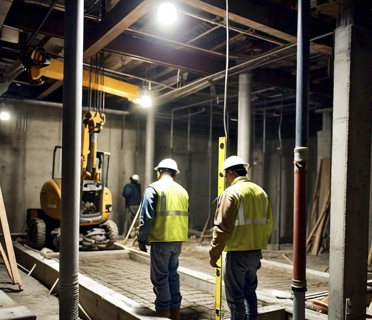 Basement Construction Process