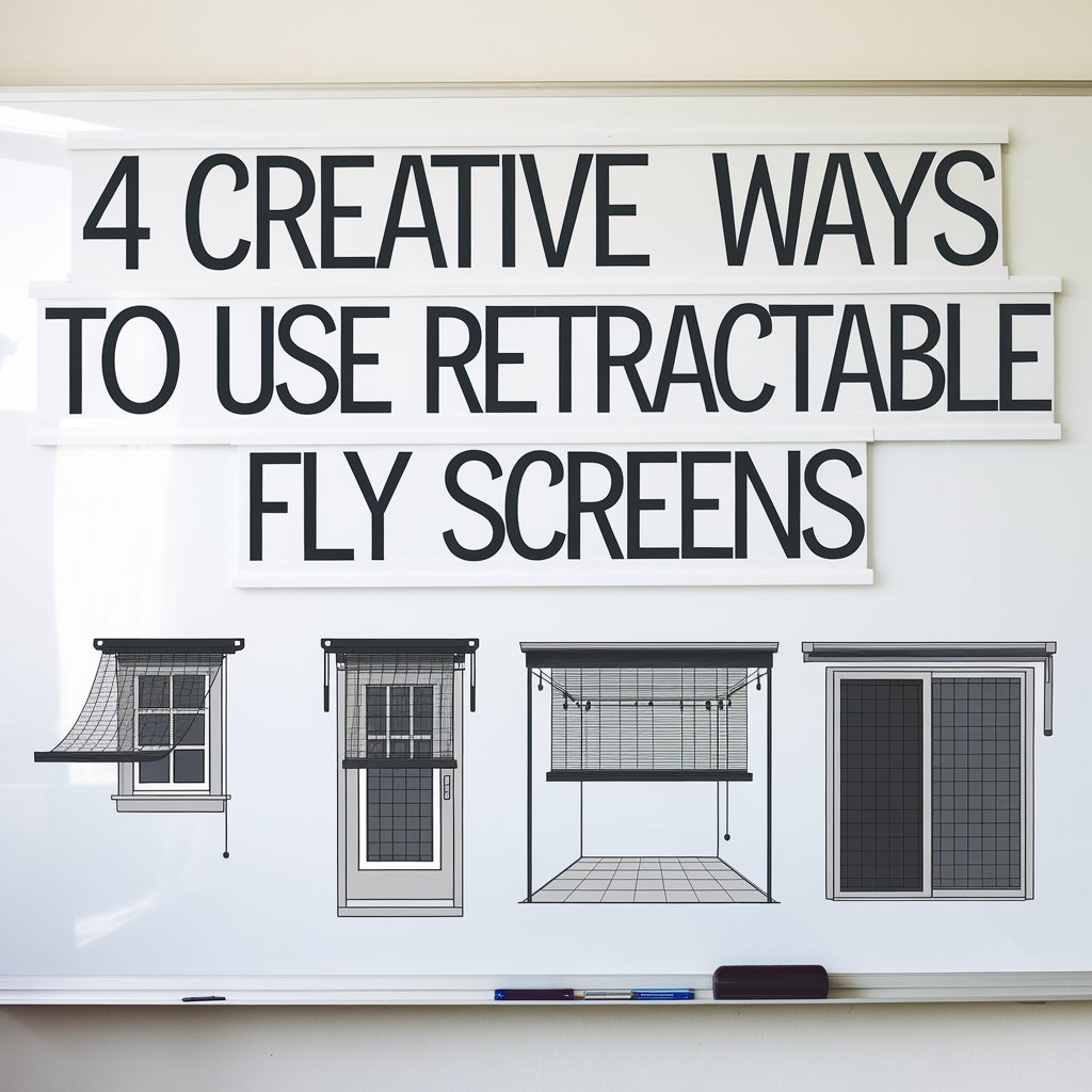 4 Creative Ways to Use Retractable Fly Screens in Your Garden and Outdoor Spaces