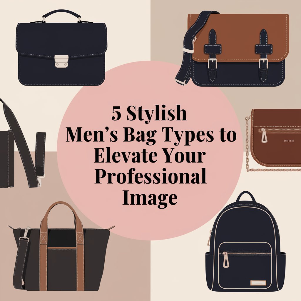 5 Stylish Men's Bag Types to Elevate Your Professional Image