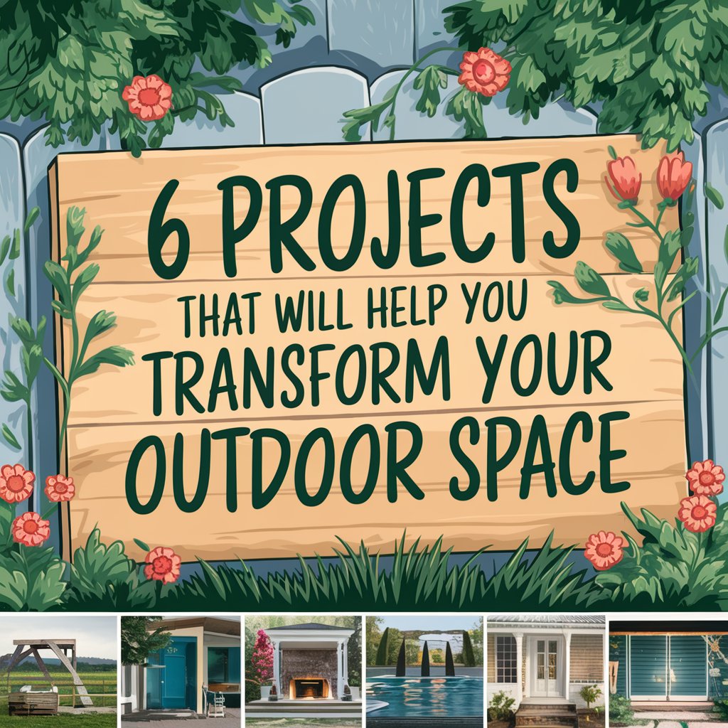 6 Projects That Will Help You Transform Your Outdoor Space