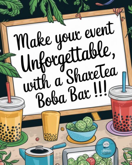 Make Your Event Unforgettable with a Sharetea Boba Bar