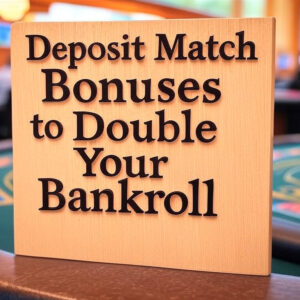Deposit Match Bonuses to Double Your Bankroll