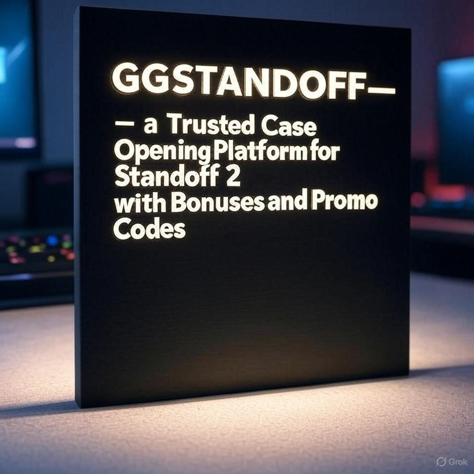 GGSTANDOFF — a Trusted Case Opening Platform for Standoff 2 with Bonuses and Promo Codes