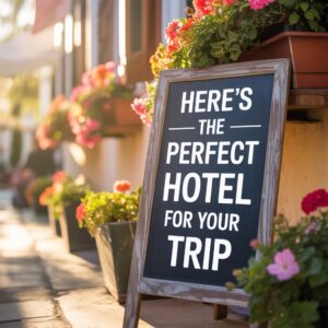 Here’s the Perfect Hotel for Your Trip