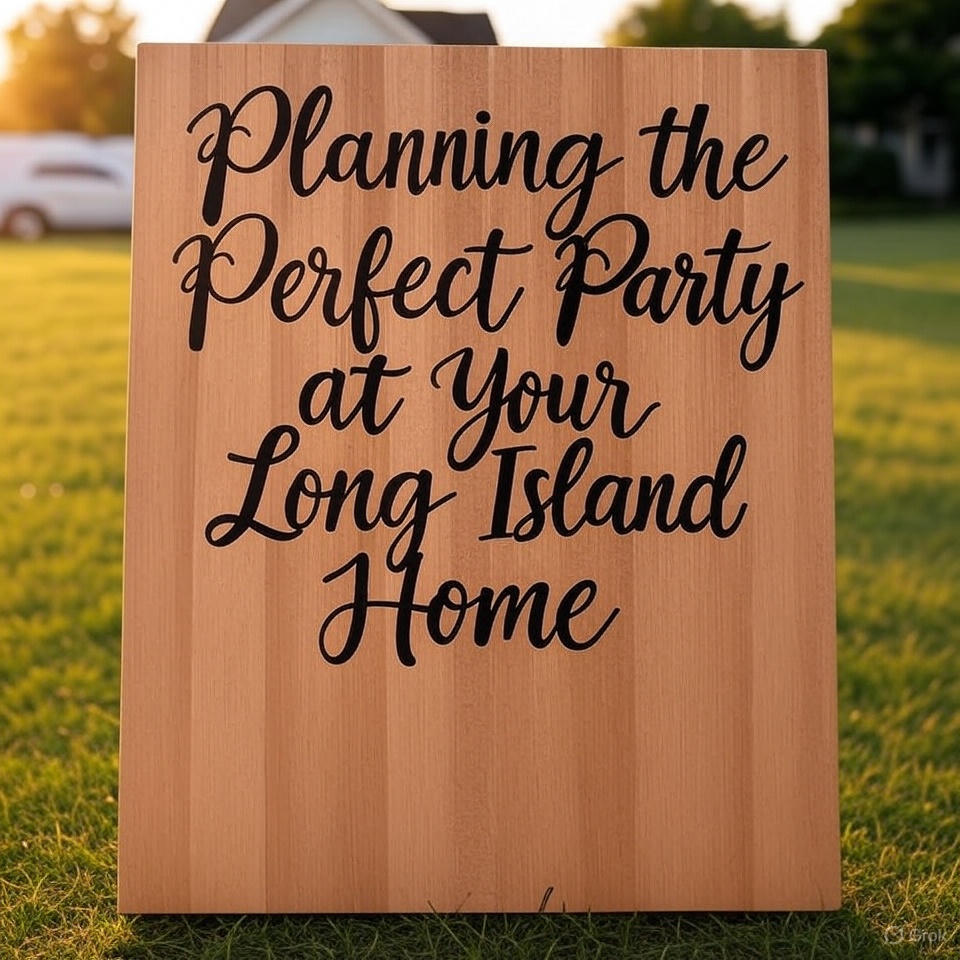 Planning the Perfect Party at Your Long Island Home