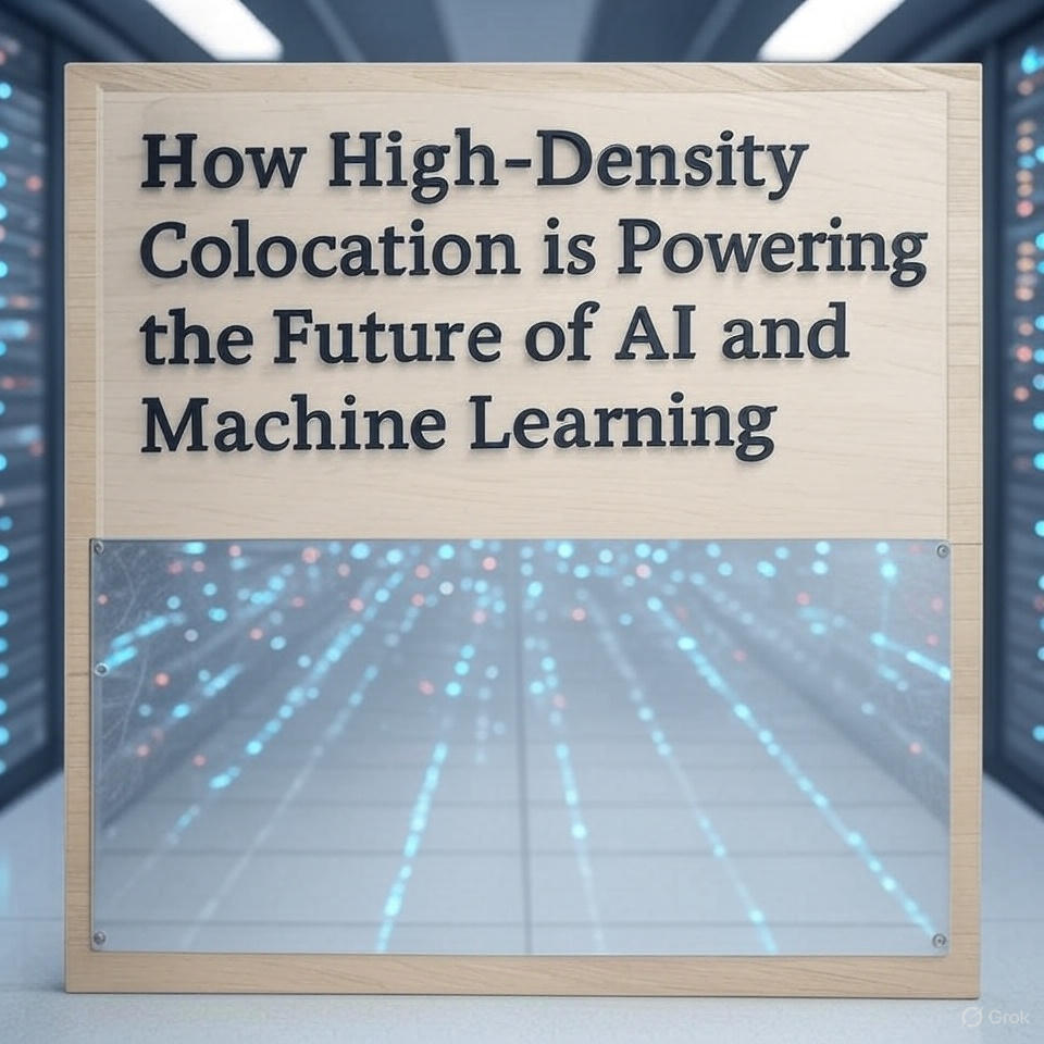 How High-Density Colocation is Powering the Future of AI and Machine Learning