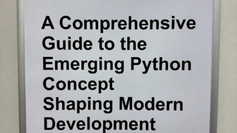 A Comprehensive Guide to the Emerging Python Concept Shaping Modern Development