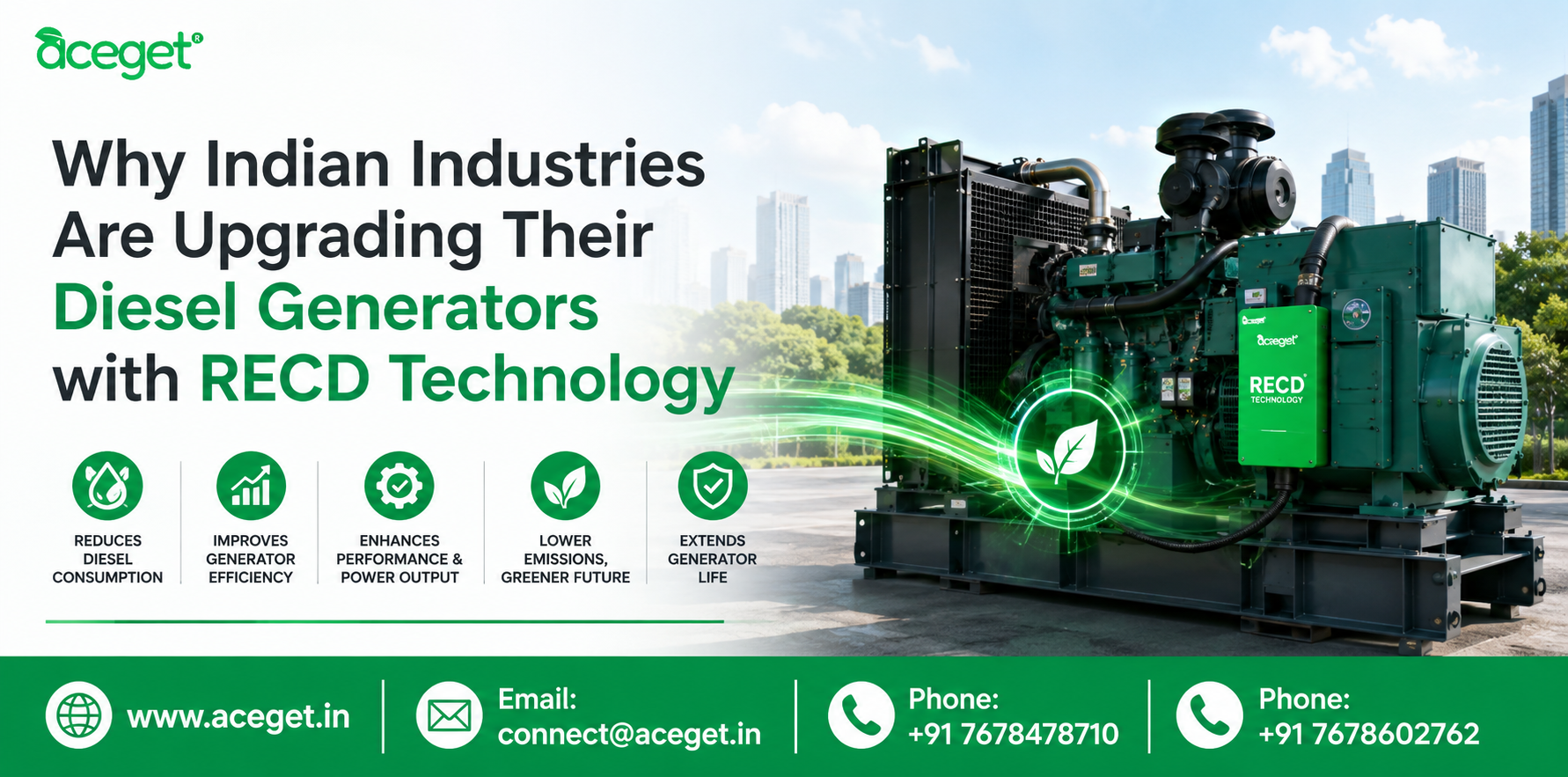 Why Indian Industries Are Upgrading Their Diesel Generators with RECD Technology