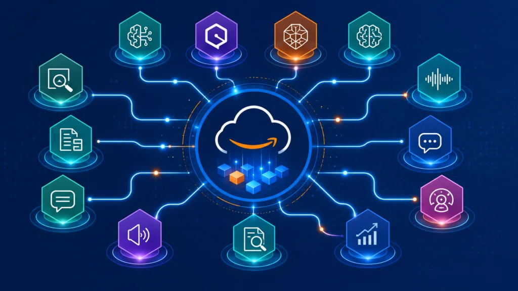 Neon cloud architecture network diagram